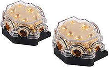 Load image into Gallery viewer, 2 Absolute PD-150G 0-2-4 Gauge 1 in 5 Ways Out Power Splitter Distribution Block