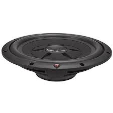 2 Rockford Fosgate R2SD4-10 + 2 Single Sealed Boxes 400W 10" shallow mount dual 4-ohm voice coils subwoofer + 2 Single Sealed Boxes