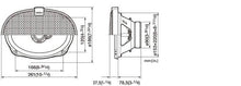 Load image into Gallery viewer, 2 Clarion CLRSE6934R 6" X 9" 3-Way Speaker System