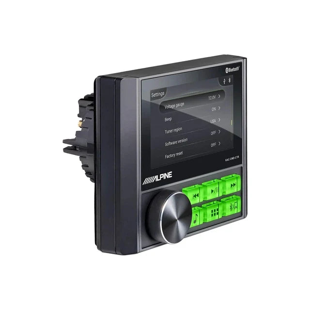 Alpine KAC-CMD-CTR + 2 SPV-65RGB-CAN 6.5" Pods + 2 KTE-65CAN-SM + Accessory Bundle