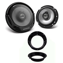 Load image into Gallery viewer, For Harley Davidson Touring Kenwood KFC-1665S 6.5” Speaker Package  &amp; Speaker Adapter Install Kit Stereo Radio