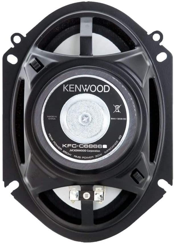 1 Pair Kenwood Car KFCC6866S 6x8" 500 Watt 2-Way Car Audio Coaxial Speakers Stereo