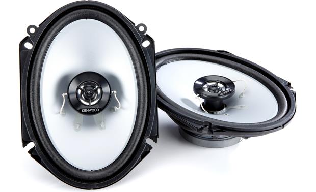 4 X Kenwood Car KFCC6866S 6x8" 500 Watt 2-Way Coaxial Speakers Car Audio