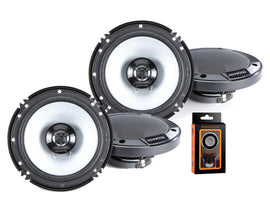 2 Pairs Kenwood KFC-1666S 600W 6.5