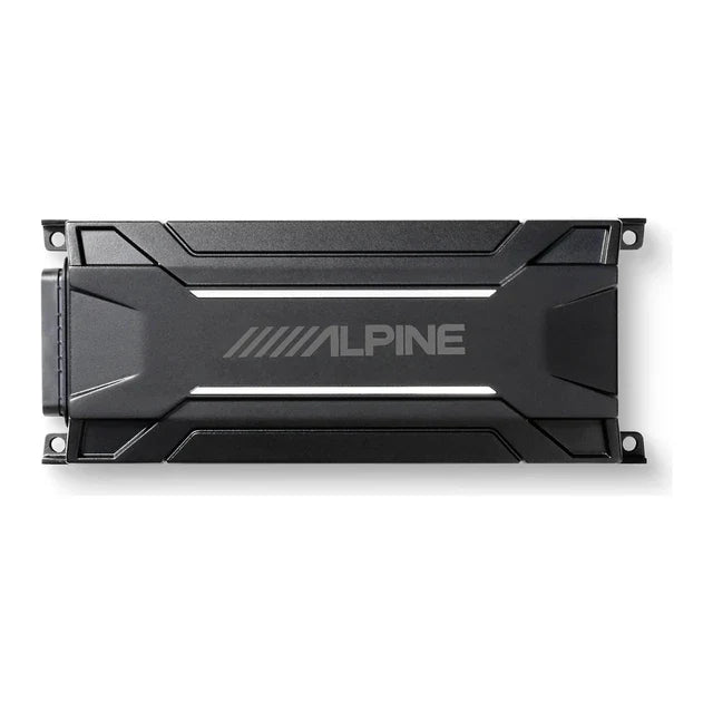 Alpine KAC-CMD-CTR Power Sports Commander + KTA-30FW 4-Ch Amp + Accessory Bundle