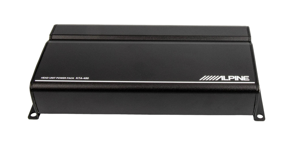 Alpine KTA-450 + S2-S69C 4-Channel Amplifier 6x9" Component Speaker + Accessory Bundle
