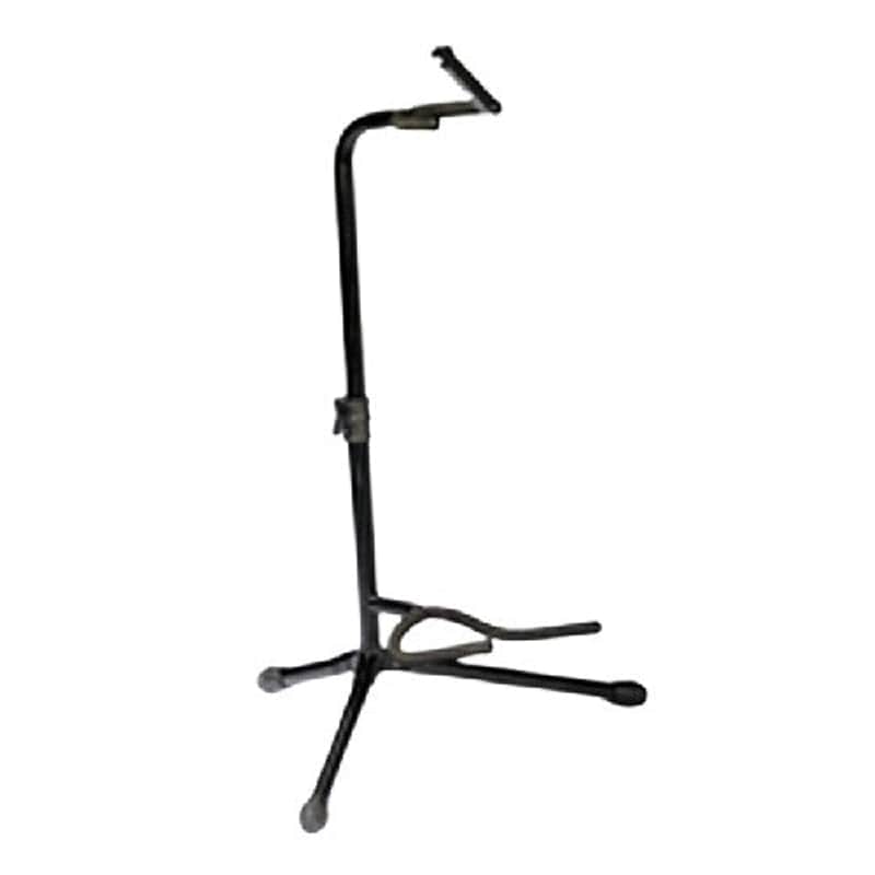 Yorkville GS-204B Heavy Duty Single Guitar Stand With Non-slip Clutch - Black