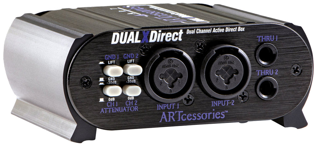 ART DUALXDIRECT 2-Channel Active Direct Box