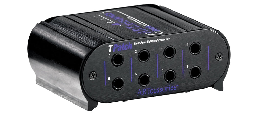 ART TPATCH 8-point 1/4 inch TRS Balanced Patchbay