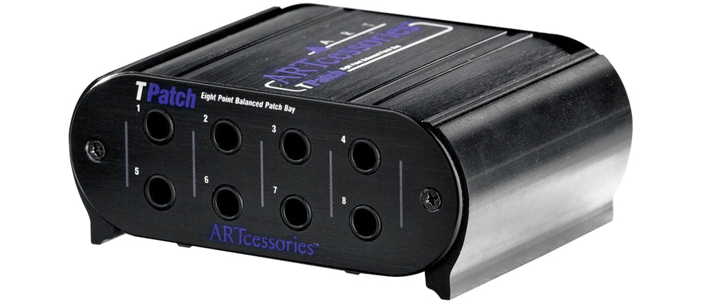 ART TPATCH 8-point 1/4 inch TRS Balanced Patchbay