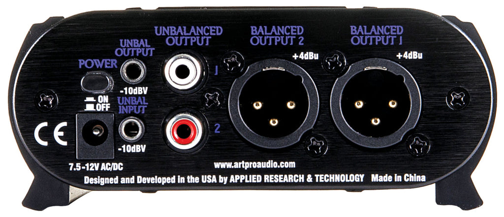 ART CLEANBOXPRO 2-channel Balanced / Unbalanced Level Converter
