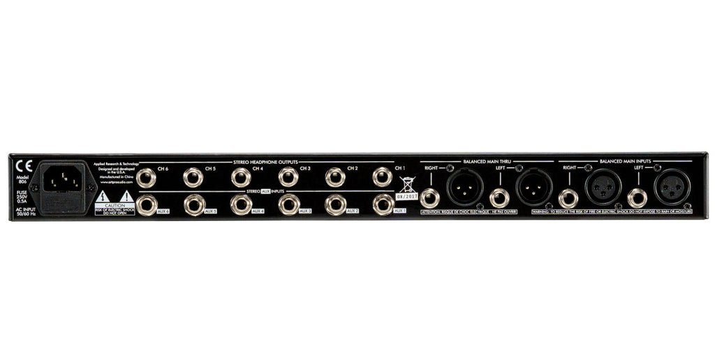 ART HEADAMP6PRO 6-Channel Headphone Amplifier