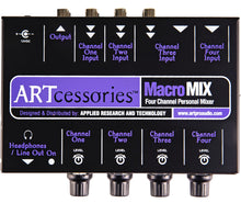 Load image into Gallery viewer, ART MACROMIX 4-Channel Line Mixer