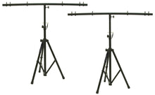 Load image into Gallery viewer, 2 MR DJ LS200-5S DJ Pro Audio Lighting Fixture Tripod Stand 5' T-Bar Light Truss