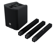 Load image into Gallery viewer, Mackie SRM-Flex Portable 1300W Column Speaker PA System With 2 Pack EM-89D Microphone