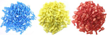 Load image into Gallery viewer, 900 PCS 12-10 16-14 22-18 Gauge Fully Insulated Male Spade Quick Disconnect Speaker Butt Wire Connector Nylon