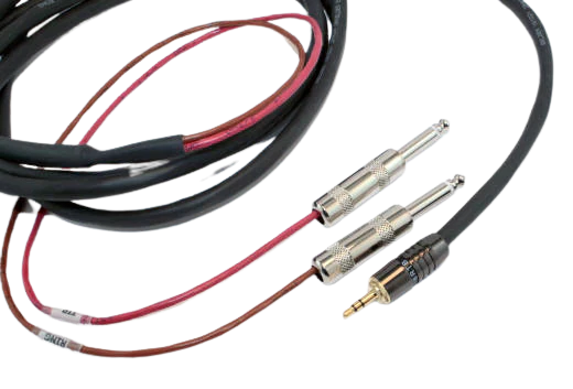 Yorkville PC-10ISMP Standard Series Insert Cable 1/8-inch to 2x 1/4-inch - 10 Feet