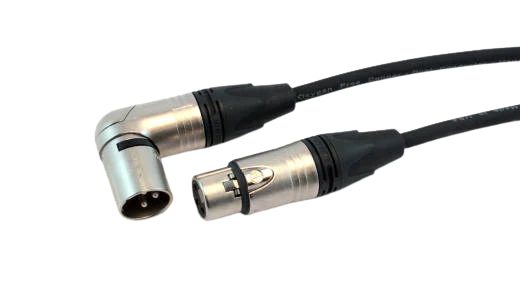 Yorkville MC-25N90M Standard Series 90 Degree Male Microphone Cable - 25 ft