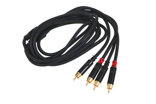 Yorkville LP210RR Premium Dual RCA to RCA Cable - 10 Feet