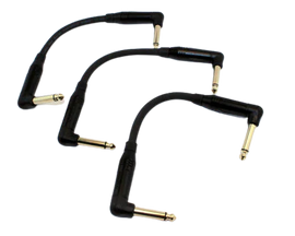 Yorkville PCC-06S1A Studio One Pedal Board Connector Cable (3-Pack) - 6 in