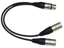 Load image into Gallery viewer, Yorkville MC-1YM Standard Series XLR-F to 2x XLR-M Y-Cable