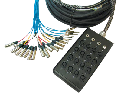 Yorkville SN-164P 16 Channel x 4 TRS Returns - 100 Feet