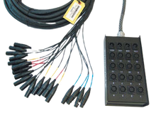 Load image into Gallery viewer, Yorkville SN-164X Professional 16 Channel Snake w/XLR Sends &amp; Returns - 100 Feet