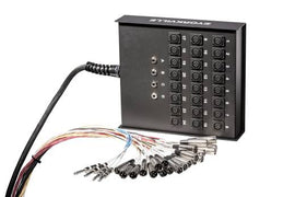 Yorkville SN-244PB Standard 24-Channel Snake w/XLR Sends & TRS Returns - 100 Feet