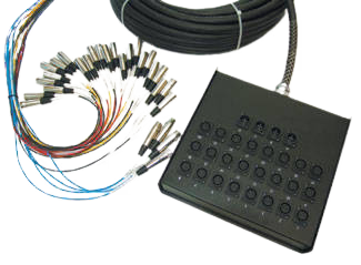Yorkville SN-244X 24 Channel x 4 XLR Returns - 100 Feet