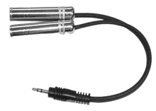 Load image into Gallery viewer, Yorkville AA24Y 1/8 TRS-M to 2x 1/4 TRS-F Y-Cable
