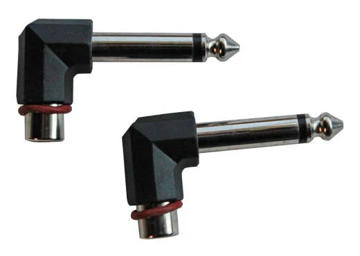 Yorkville AA45 Mono 1/4'' Male to Angled RCA-F Adaptor