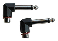 Load image into Gallery viewer, Yorkville AA45 Mono 1/4'' Male to Angled RCA-F Adaptor