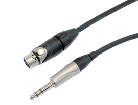 Yorkville PC-25XPMSDLX DLX Series Balanced XLR-M to TRS Cable - 25 Feet