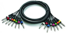 Load image into Gallery viewer, Yorkville A810PP 8 Channel 1/4-inch Snake - 10 Feet