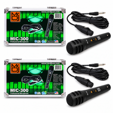 Load image into Gallery viewer, 2 MR DJ MIC300 Professional Handheld Uni-Directional Dynamic Microphone
