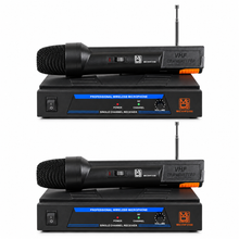 Load image into Gallery viewer, 2 MR DJ MICVHF3100 Wireless Dual-Channel Handheld design Microphone System