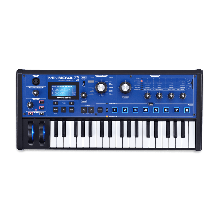 Novation	MININOVA Analogue Modelling Compact 37 Mini-key Synth
