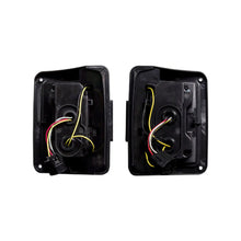 Load image into Gallery viewer, Jeep JP-TL01S LED Grid Tailllights - Smoked Lens - Pair
