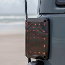 Load image into Gallery viewer, Jeep JP-TL01S LED Grid Tailllights - Smoked Lens - Pair