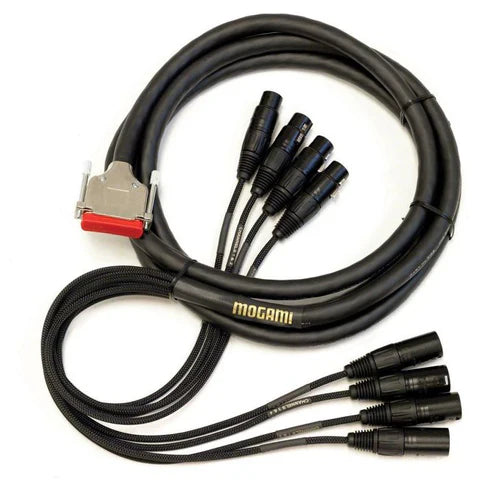 Mogami GOLD-AES-DB25-XLR-03 Digital Recorder Interface Cable - 3 ft