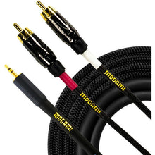 Load image into Gallery viewer, Mogami GOLD 3.5 2 RCA 03 TRS to Dual RCA Accessory Cable - 3 foot