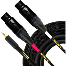 Mogami GOLD 3.5 2 XLRF 06 TRS Male to Dual XLR Female Y-Cable - 6 foot