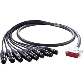 Mogami GOLD-DB25-XLRF-03 8-channel Analog Interface Cable - 3 foot