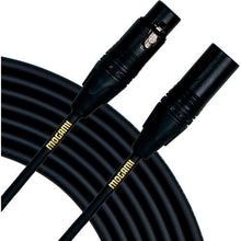 Load image into Gallery viewer, Mogami GOLD STAGE-30 Right-Angle Female 3-Pin XLR to Straight Male XLR Mic Cable (30')