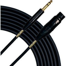 Mogami GOLD-TRSXLRF-50 Balanced XLR Female to 1/4-inch TRS Male Patch Cable - 50 foot