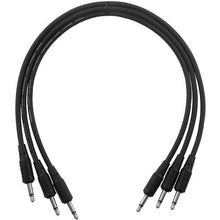 Load image into Gallery viewer, Mogami PP 3.5 MOD 02 3PK 3.5 TS Mono to 3.5 TS Modular Synth Cable, 2-Feet, 3-Pack