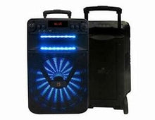 Load image into Gallery viewer, Pair of Mr Dj ART 12" Bluetooth Portable Speaker with Bluetooth/Rechargeable Battery and App Control