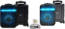 Load image into Gallery viewer, 2 MR DJ AXL 10" Bluetooth Portable Speaker Bluetooth Rechargeable App Control