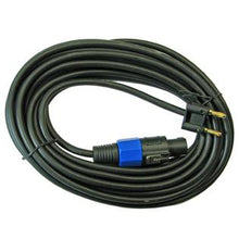 Load image into Gallery viewer, MR DJ CBSM100 100 Feet PRO PA DJ Speakon Male to Banana Plug Speaker Cable