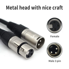 Load image into Gallery viewer, MR DJ CDMX10-3 10' DMX 3-Pin XLR Male to Female Pro Stage DJ Lighting DMX Cable